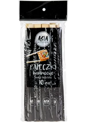 Pałeczki do Sushi Bambusowe w kopertach 10 szt