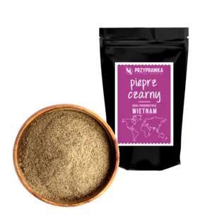 Pieprz Czarny Drobno Mielony