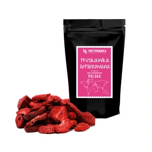 Truskawka Liofilizowana w plastrach