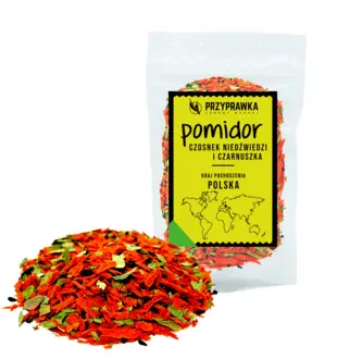 Pomidor, Czosnek Niedźwiedzi i Czarnuszka - Mieszanka Przyprawowa