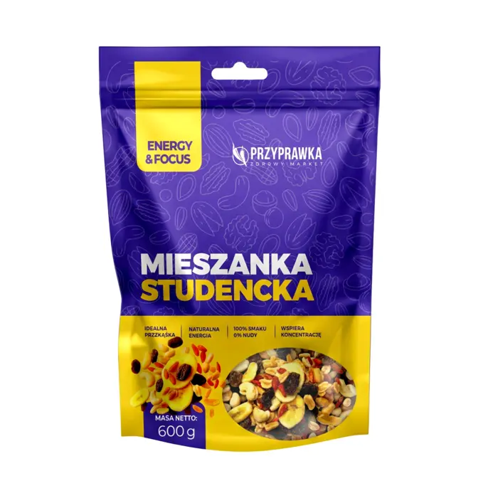 Mieszanka Studencka z Papają i Chipsami Bananowymi