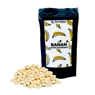 Banan Liofilizowany Plastry