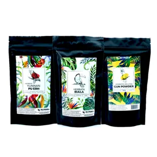 Zestaw Herbat z Papugami