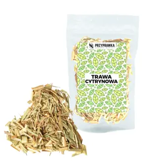 Trawa Cytrynowa Suszona Cięta