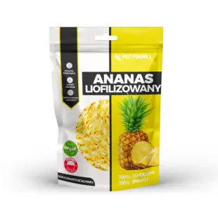 Ananas Liofilizowany Kawałki