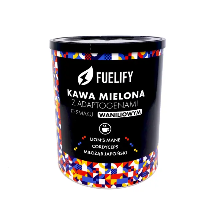 BRAIN FUEL – KAWA MIELONA Z ADAPTOGENAMI O SMAKU WANILIOWYM