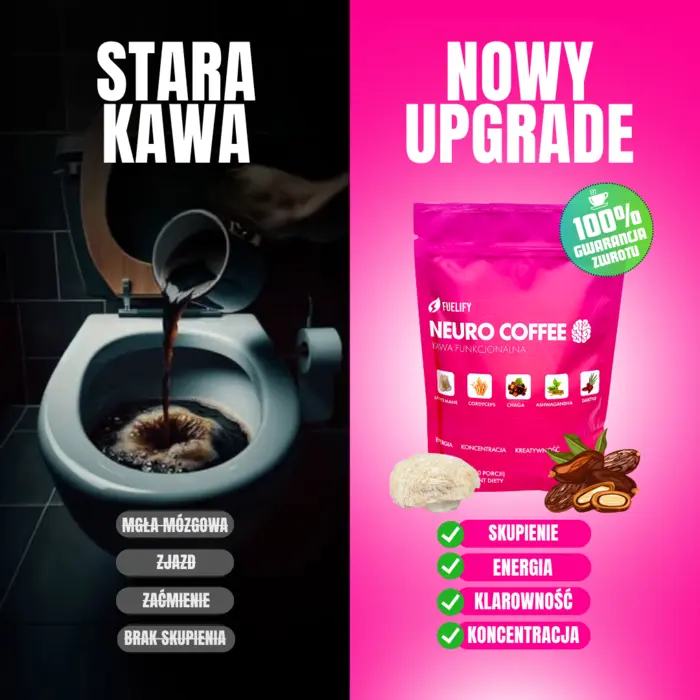 NEURO COFFEE - Kawa Funkcjonalna z grzybami