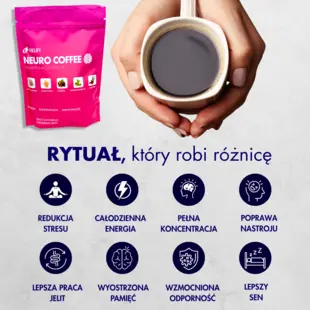 NEURO COFFEE - Kawa Funkcjonalna z grzybami