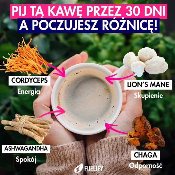 NEURO COFFEE - Kawa Funkcjonalna z grzybami