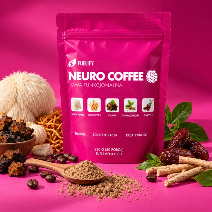 NEURO COFFEE - Kawa Funkcjonalna z grzybami