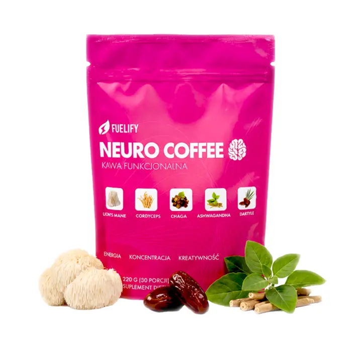NEURO COFFEE - Kawa Funkcjonalna z grzybami